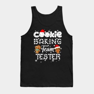 christmas cookie baking team tester Tank Top